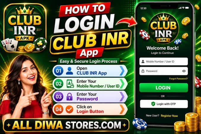 Club Inr App Interface
