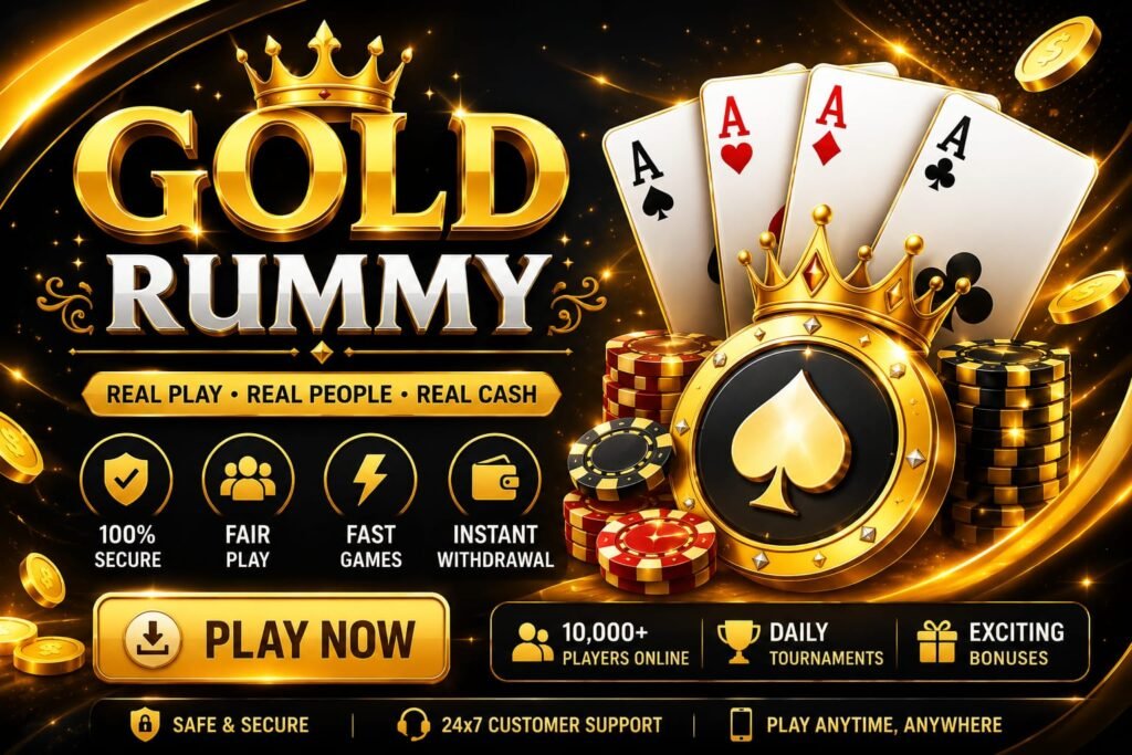 Gold Rummy App Interface