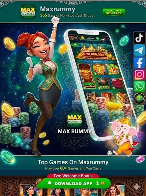Max Rummy App Lobby