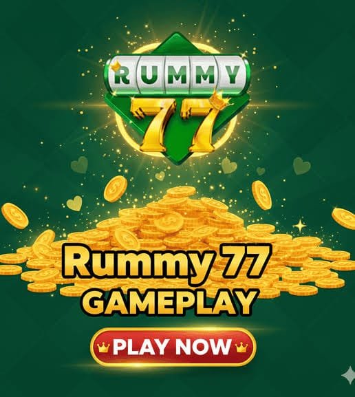 Rummy77 App Interface