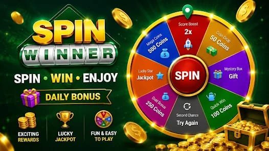 Spin Winner App Interface